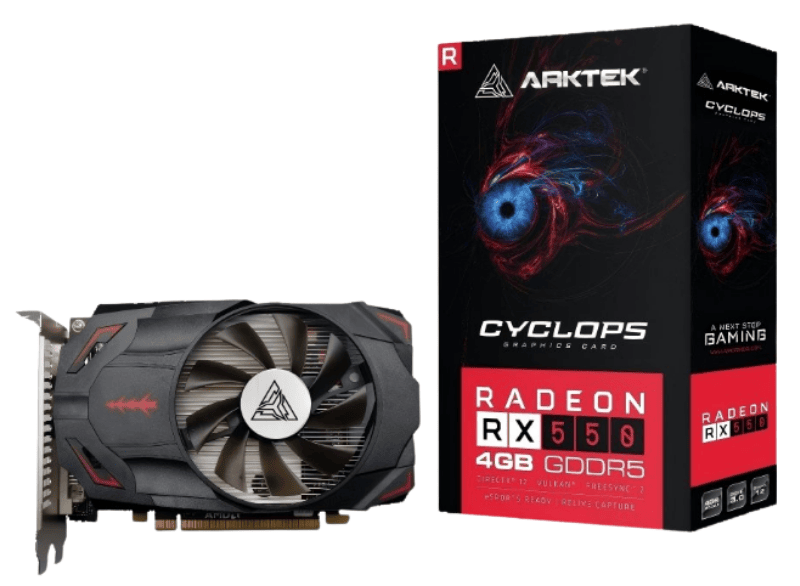 Card màn hình ARKTECK RX550 4GB GDDR5  