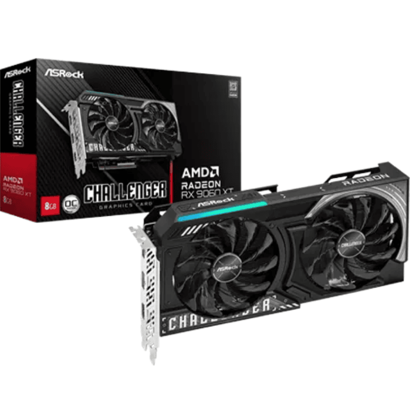 Card màn hình ASRock RX 9060 XT Challenger 8GB OC