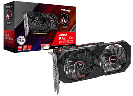 Card màn hình ASRock RX6500XT Phantom Gaming D 4GB OC