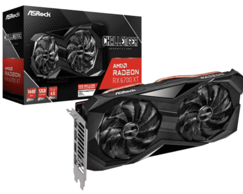 Card màn hình ASRock RX6700XT Challenger D 12GB (Cũ)