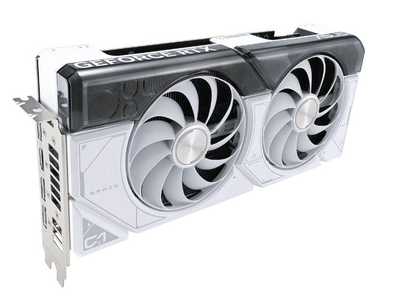 Card màn hình ASUS Dual RTX4070 White OC 12GB GDDR6X