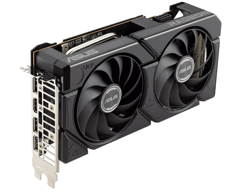 Card màn hình ASUS Dual Radeon RX 7600 EVO OC Edition 8GB GDDR6