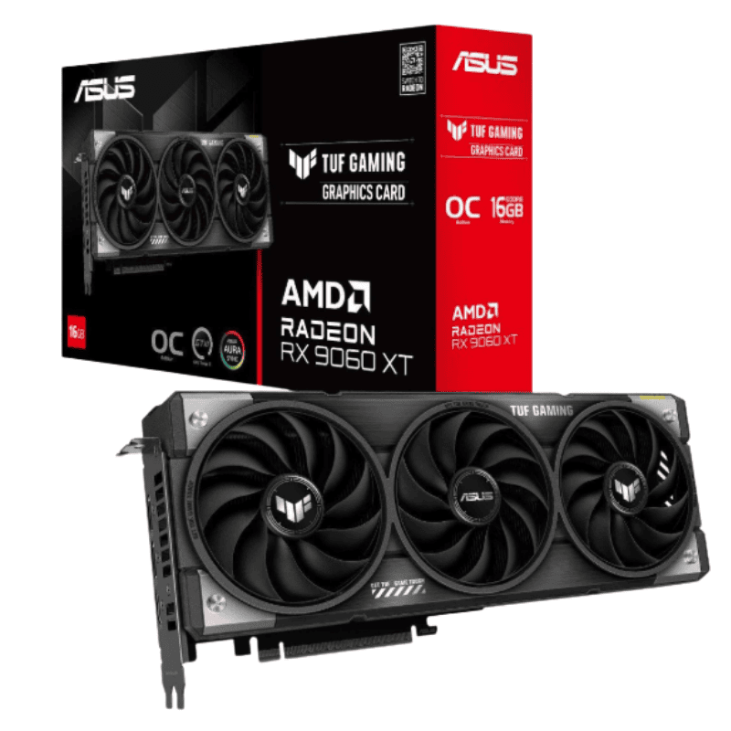 Card màn hình ASUS TUF Gaming Radeon RX 9060 XT 16GB GDDR6 OC Edition