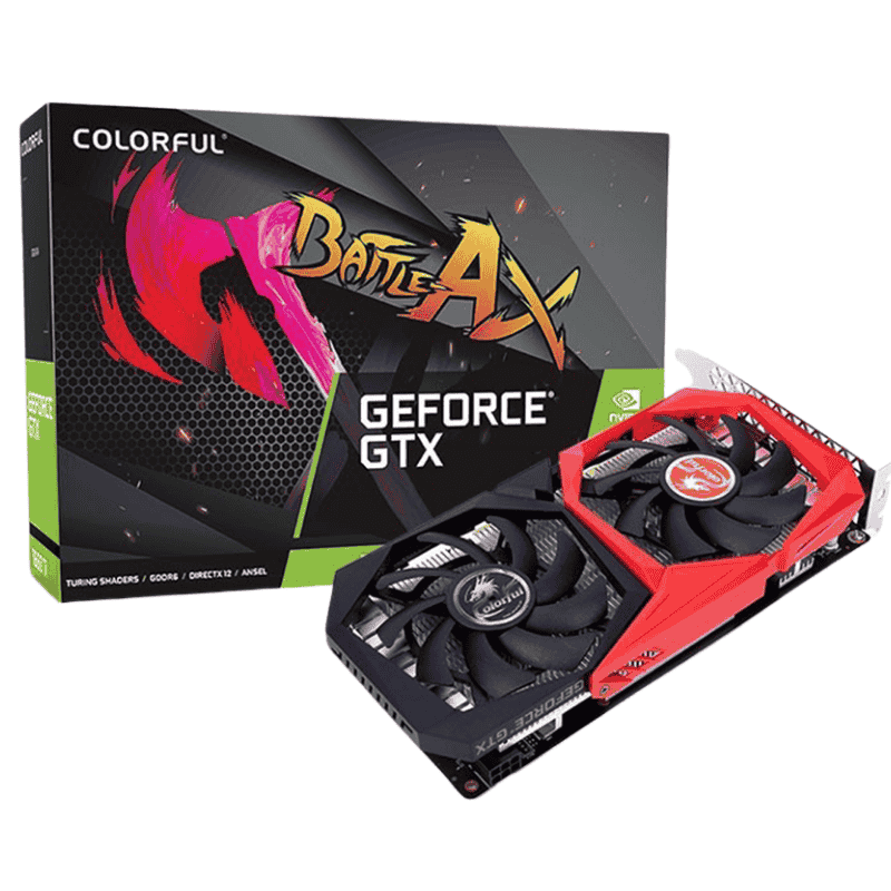 Card màn hình COLORFUL GTX1650 Nb 4GD6-V