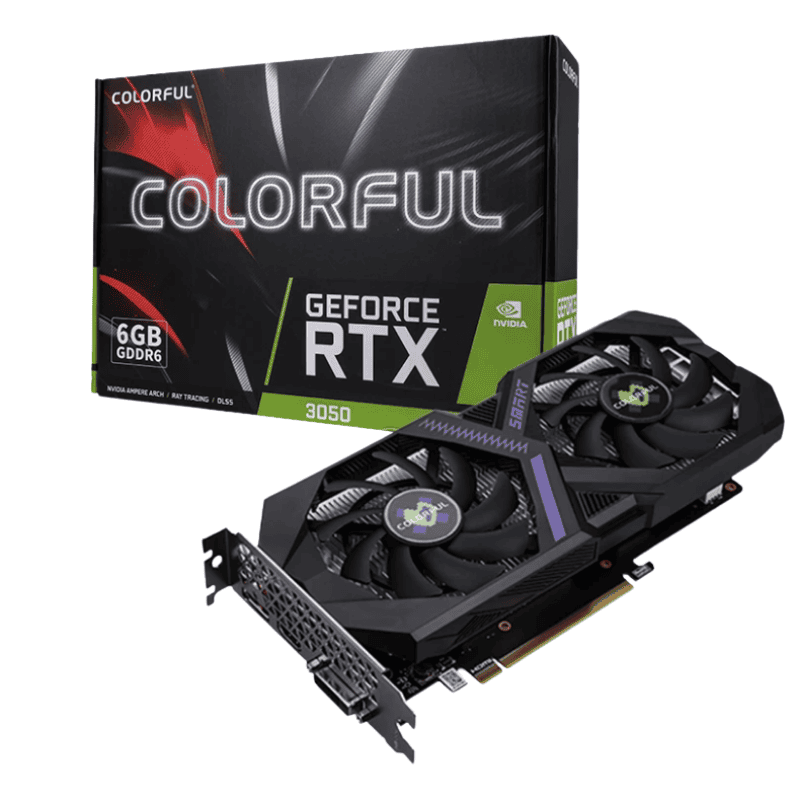 Card màn hình Colorful GeForce RTX 3050 6GB-V