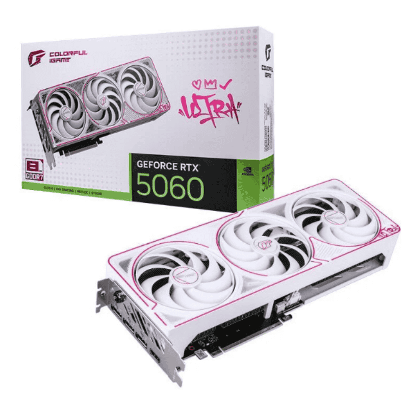 Card màn hình Colorful iGame RTX 5060 Ultra W OC 8GB-V GDDR7