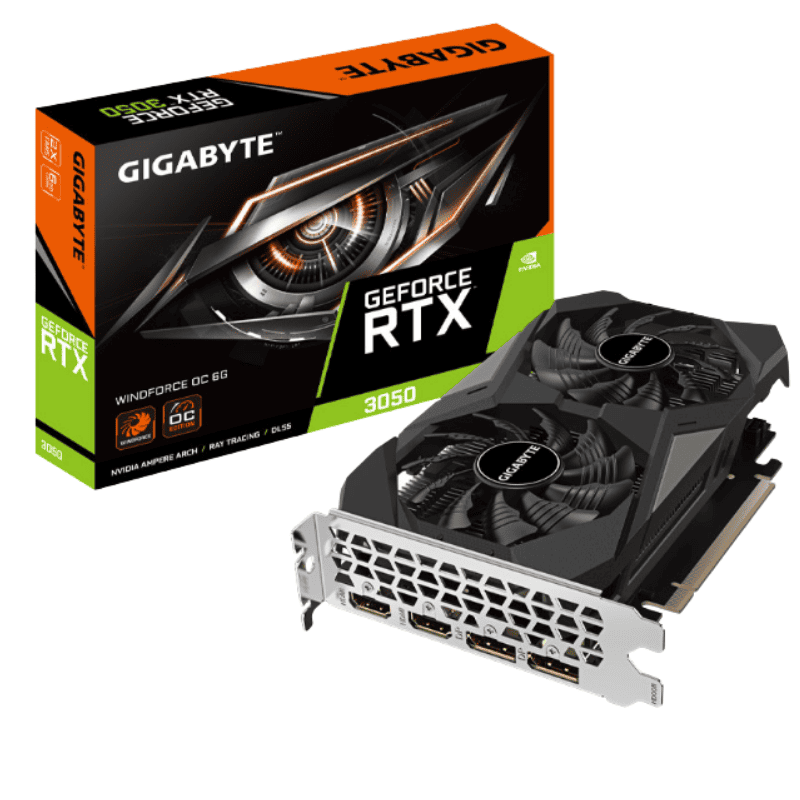 Card màn hình GIGABYTE GTX1650 Windforce 4GB OC GDDR6