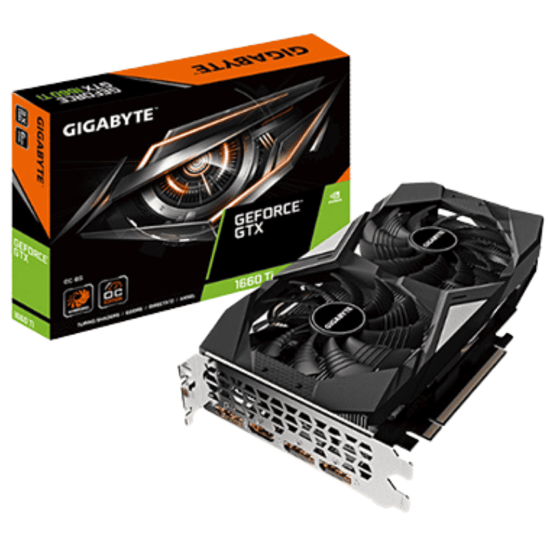 Card màn hình GIGABYTE GTX1660Ti OC 6GB GDDR6 Cũ