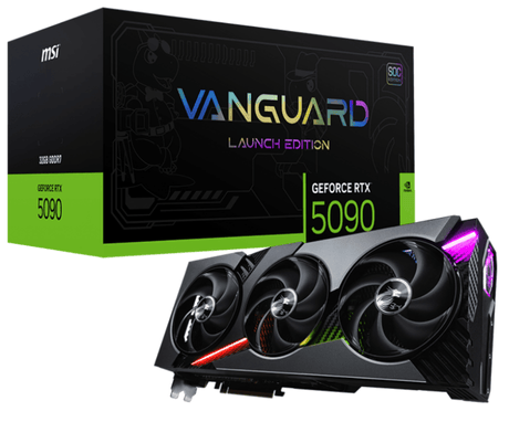 Card màn hình GeForce RTX™ 5090 32G VANGUARD SOC LAUNCH EDITION