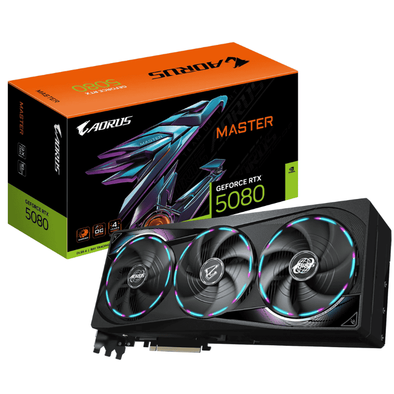 Card màn hình Gigabyte AORUS GeForce RTX™ 5080 MASTER 16G