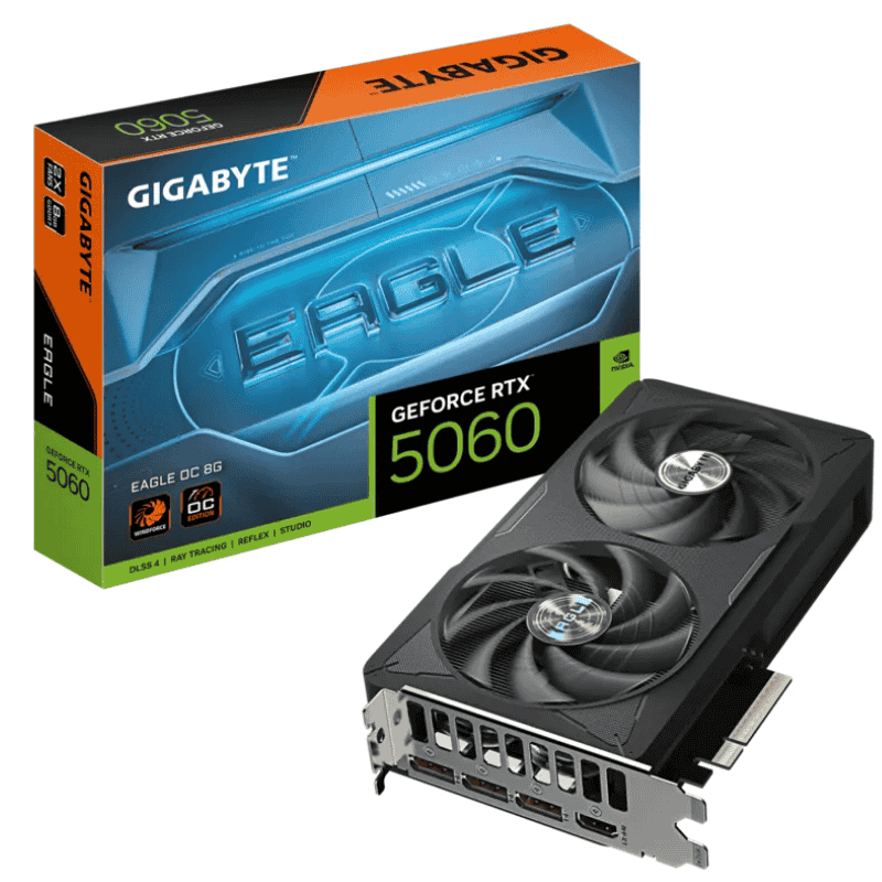 Card màn hình Gigabyte GeForce RTX 5060 EAGLE OC 8G