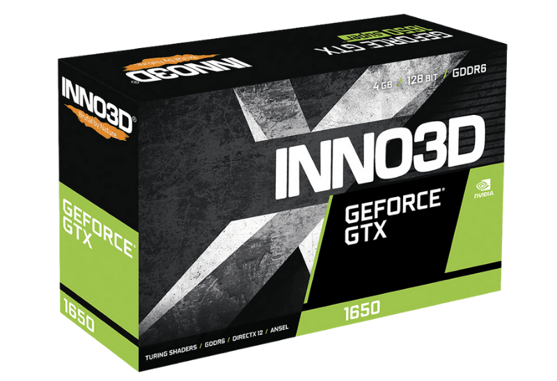 Card màn hình Inno3D Geforce GTX 1650 GDDR6 Twin X2 OC