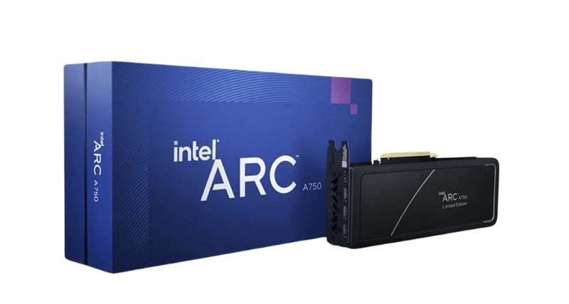 Card màn hình Intel Arc A750 8GB DDR6