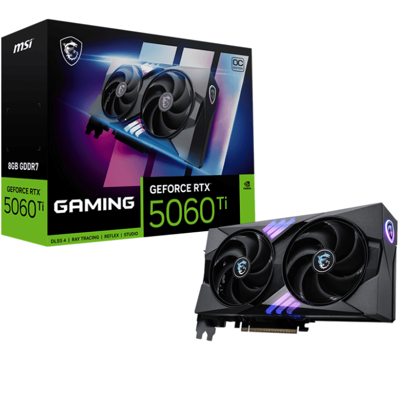 Card màn hình MSI GeForce RTX 5060 8G GAMING OC