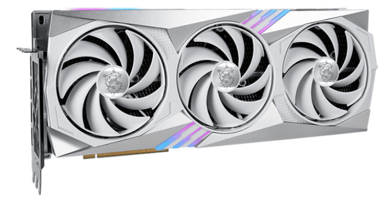 Card màn hình MSI RTX 4070 Ti Gaming X Trio White 12GB