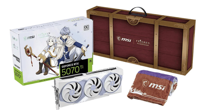 Card màn hình MSI RTX 5070 Ti 16GB GDDR7 FRIEREN EDITION OC