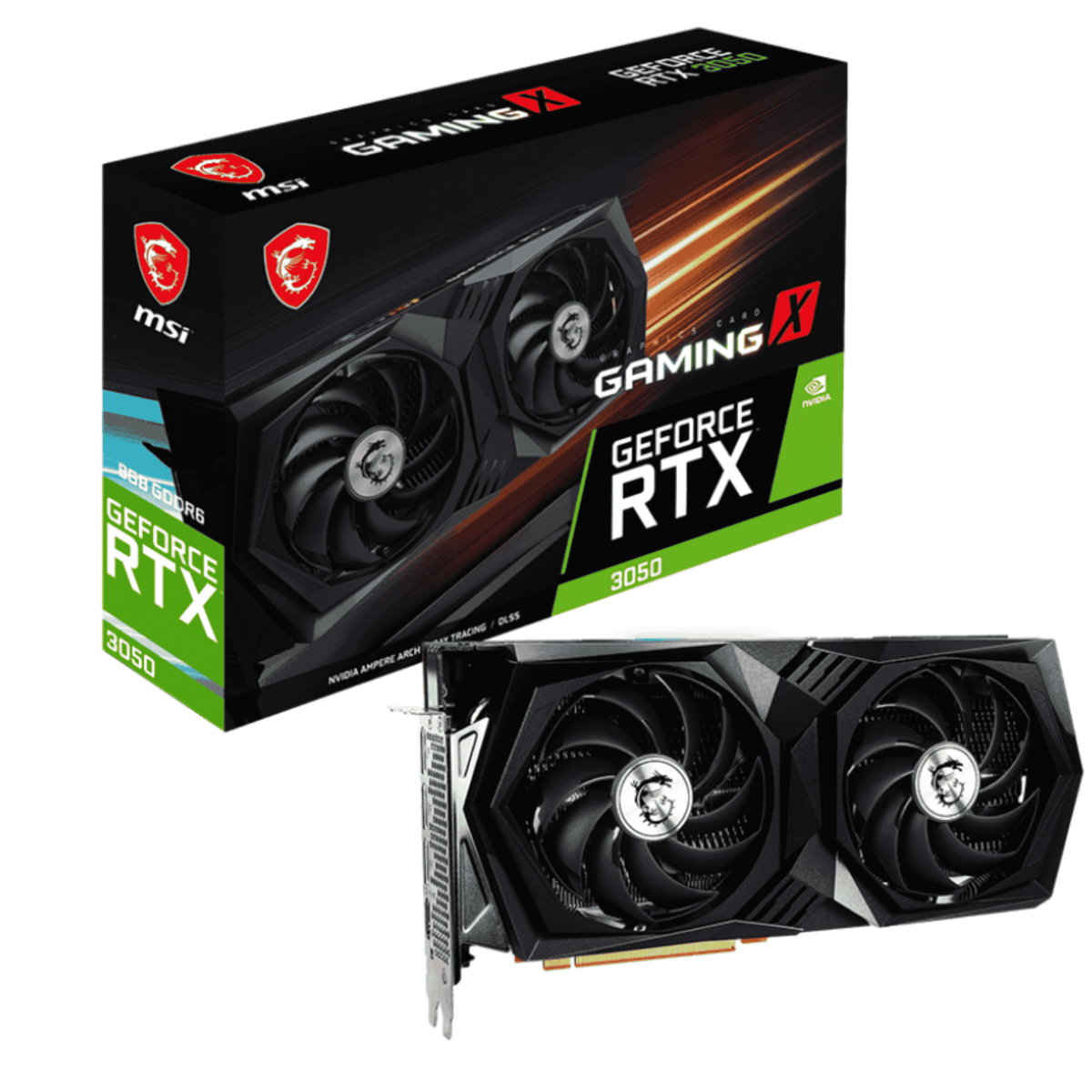 Card màn hình MSI RTX3050 Gaming X 8GB