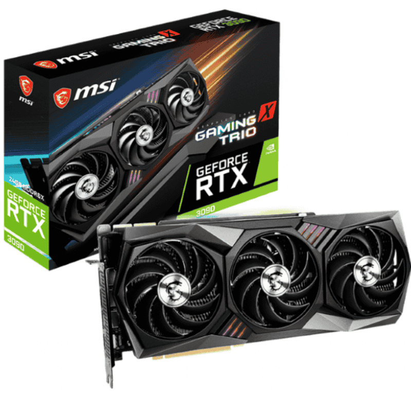 Card màn hình MSI RTX3090 Gaming X Trio24GB GDDR6X