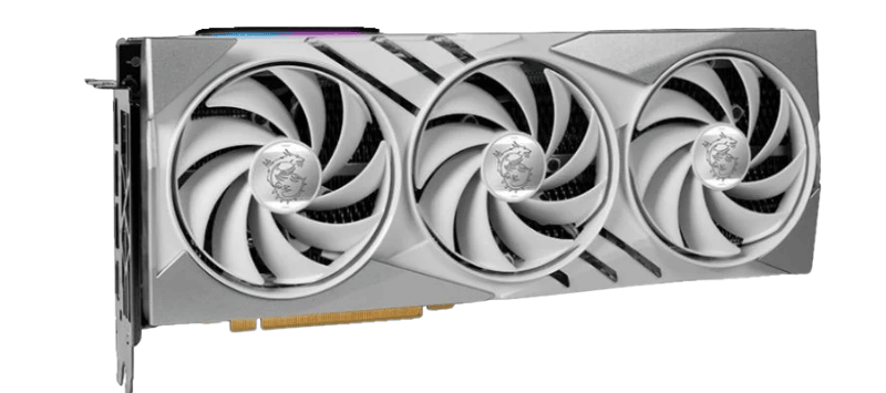 Card màn hình MSI RTX4070 12GB Gaming X Slim White