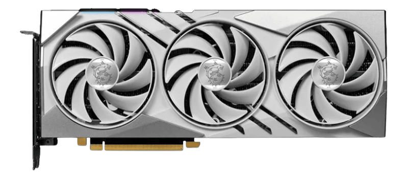 Card màn hình MSI RTX4070 12GB Gaming X Slim White