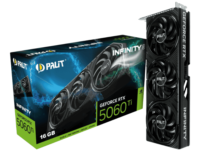 Card màn hình Palit RTX 5060 Ti Infinity 3 16GB GDDR7