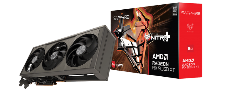 Card màn hình SAPPHIRE NITRO+ RX 9060XT GAMING OC 16GB 