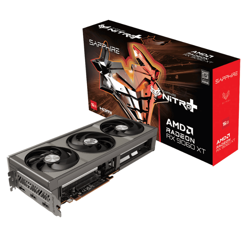 Card màn hình SAPPHIRE NITRO+ RX 9060XT GAMING OC 16GB 