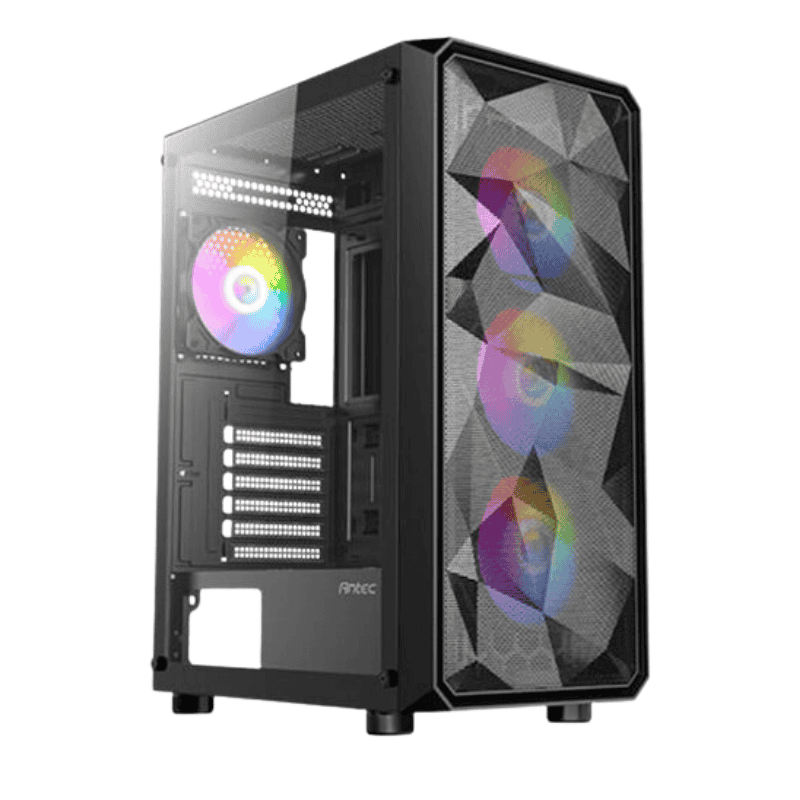 Case Antec Mid Tower AX83 RGB Elite (Kèm 4 Fan RGB)