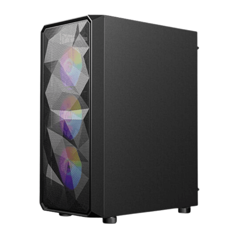 Case Antec Mid Tower AX83 RGB Elite (Kèm 4 Fan RGB)
