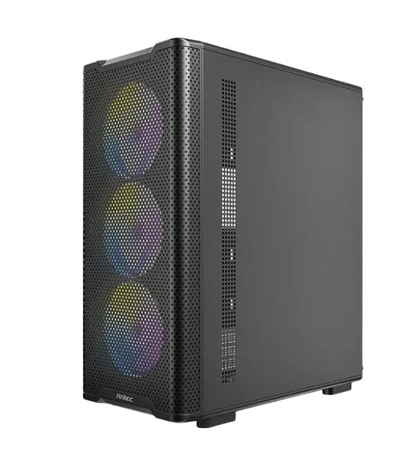 Case Antec VX310 RGB Elite Mid Tower ATX (Black) ( 4 Fan RGB)