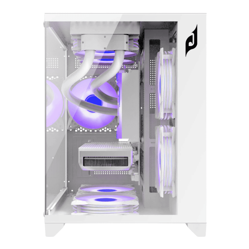 Case E-Dra ECS1503 - M-ATX (White) (No Fan)