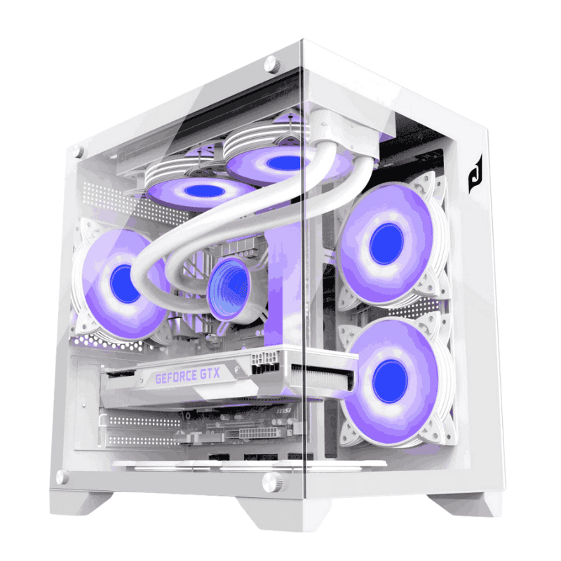 Case E-Dra ECS1503 - M-ATX (White) (No Fan)
