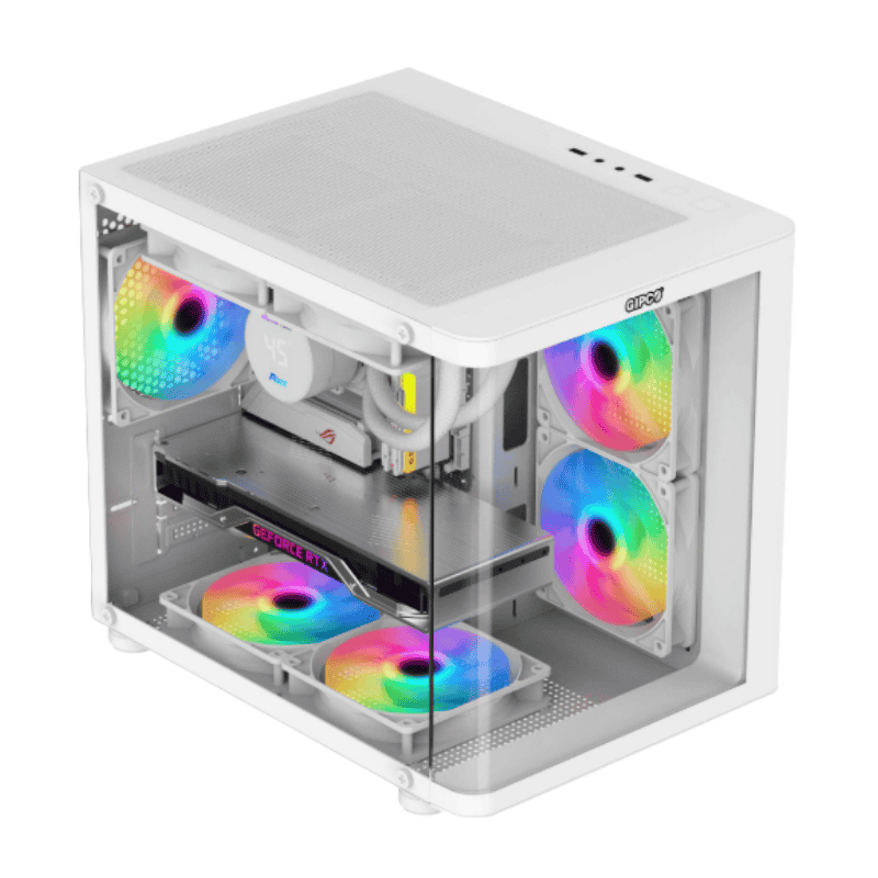 Case GIPCO MW039 M-ATX WHITE ( No Fan )