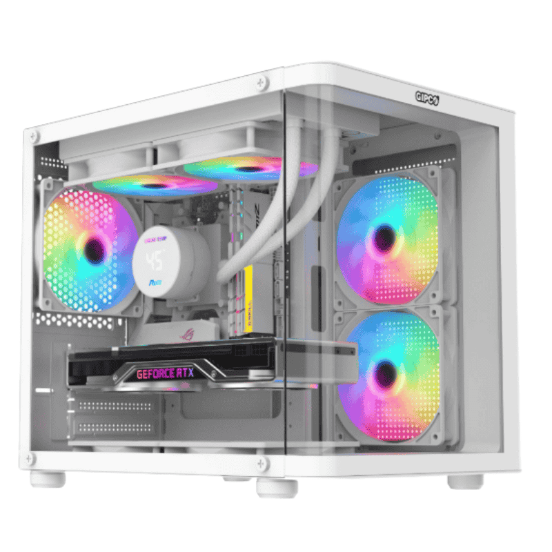 Case GIPCO MW039 M-ATX WHITE ( No Fan )