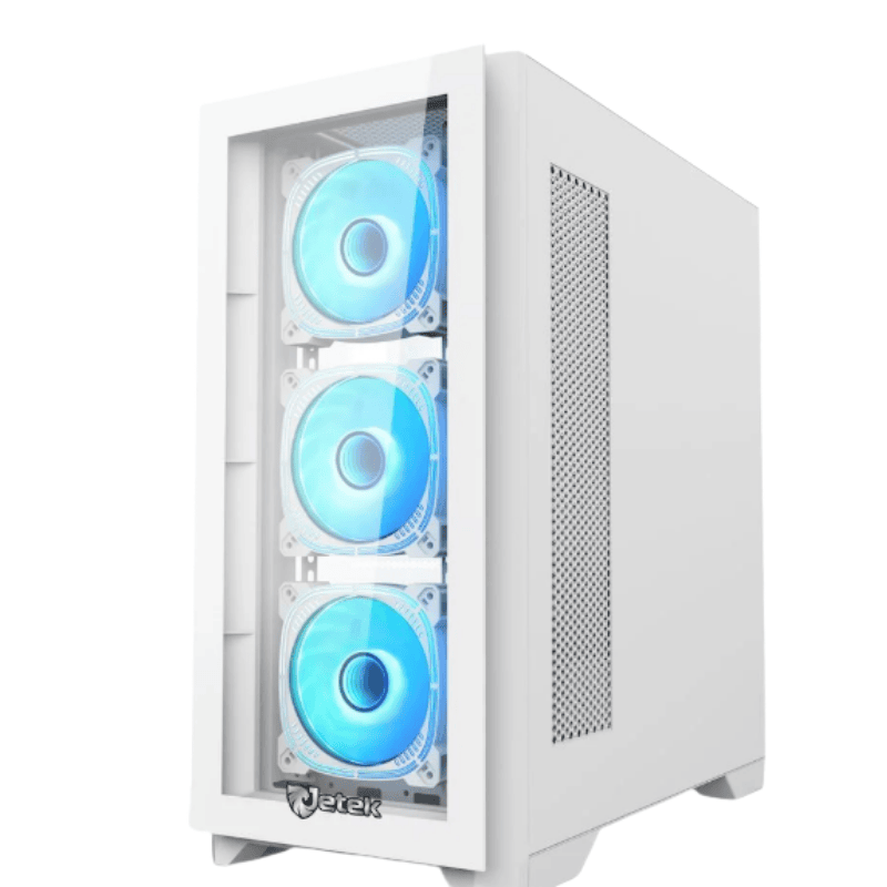 Case Jetek Squid Game Z6 - E-ATX (White) (Tặng 4 Fan)