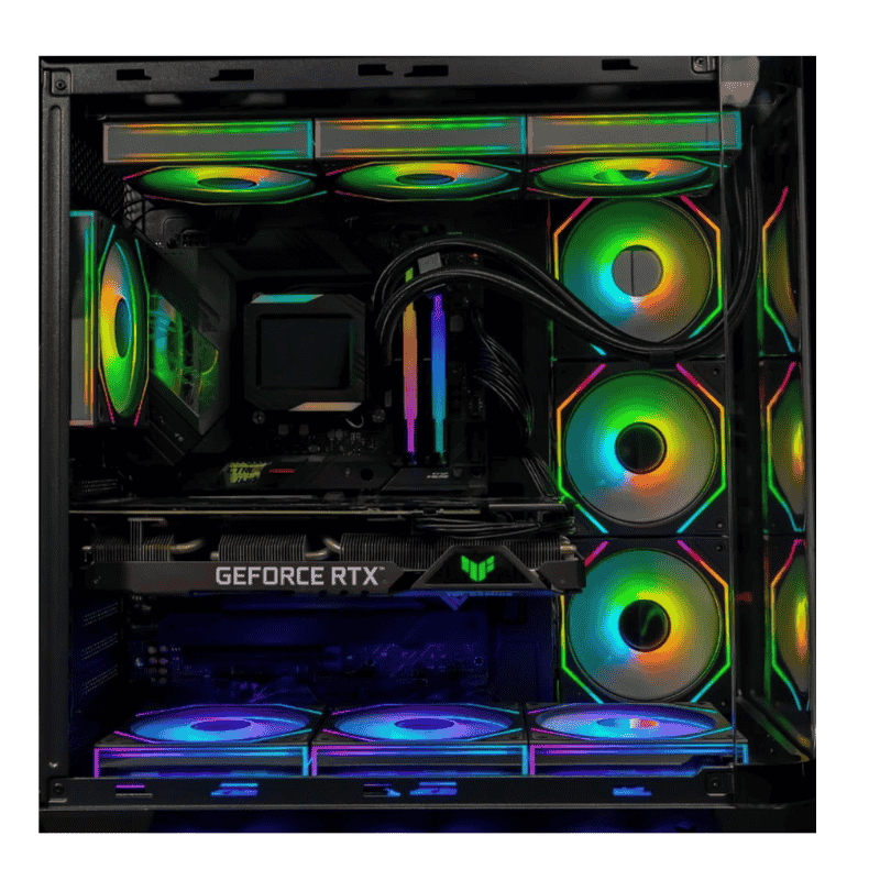 Case Jungle Leopard AC-01 - E-ATX (Black) (No Fan)