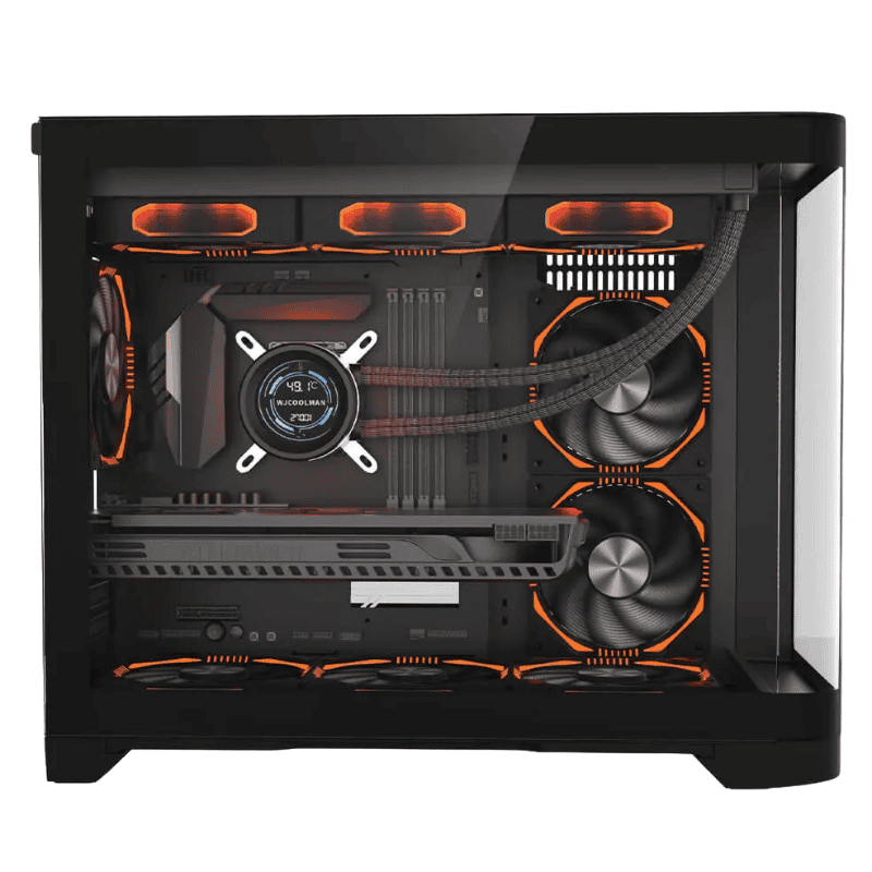 Case MIK Focalors M - M-ATX (Black) 