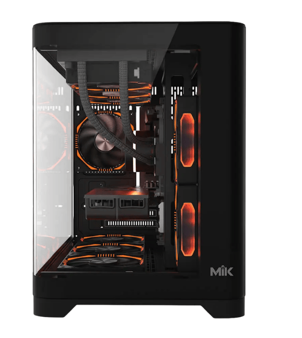 Case MIK Focalors M - M-ATX (Black) 