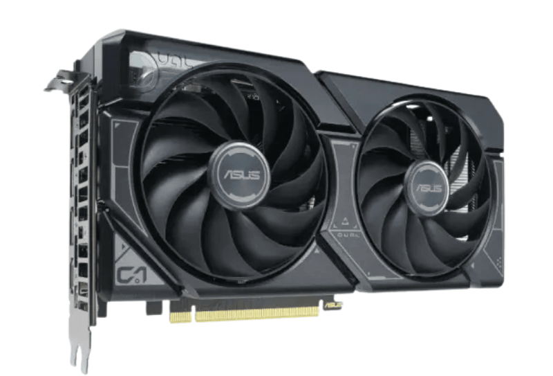 Case Mik Aion White 3FACard màn hình ASUS Dual RTX4060 8GB OC GDDR6