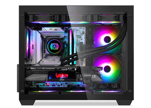 Case Segotep Lumi II - M-ATX + Type-C (Black)