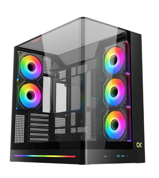 Case Xigmatek Pano II - E-ATX (Black) (EN48562)