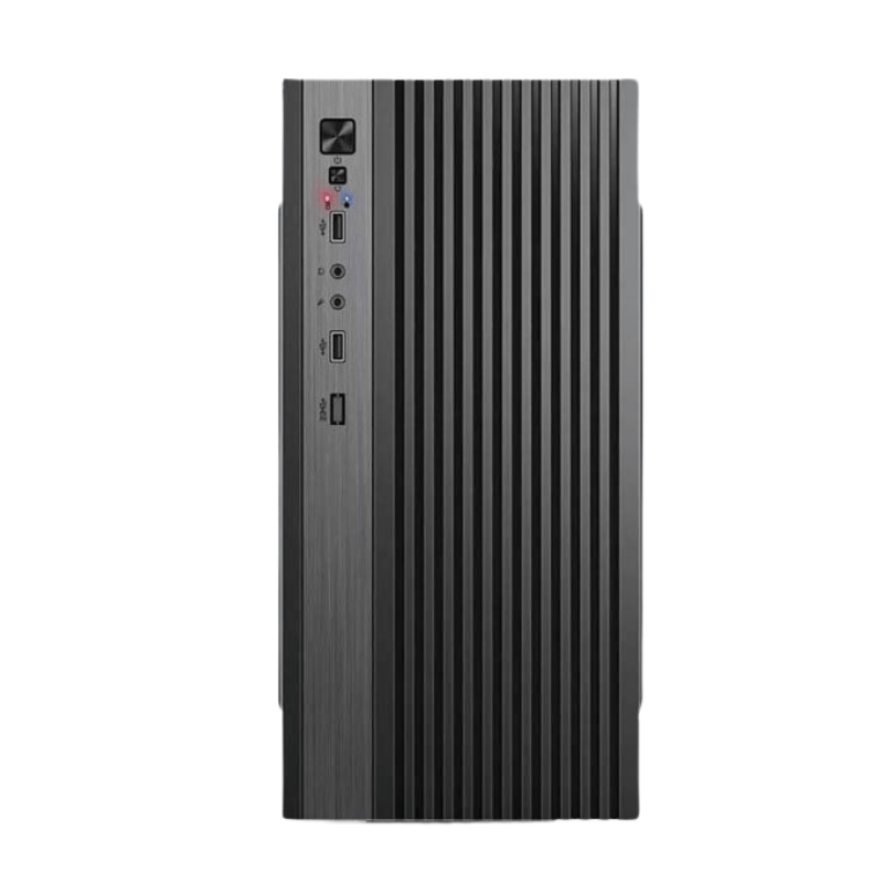 Case văn phòng CoolerPlus CPC-C08 - M-ATX (Black)