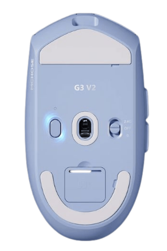Chuột Gaming MCHOSE G3 V2 Wireless - Blue - 3 Modes
