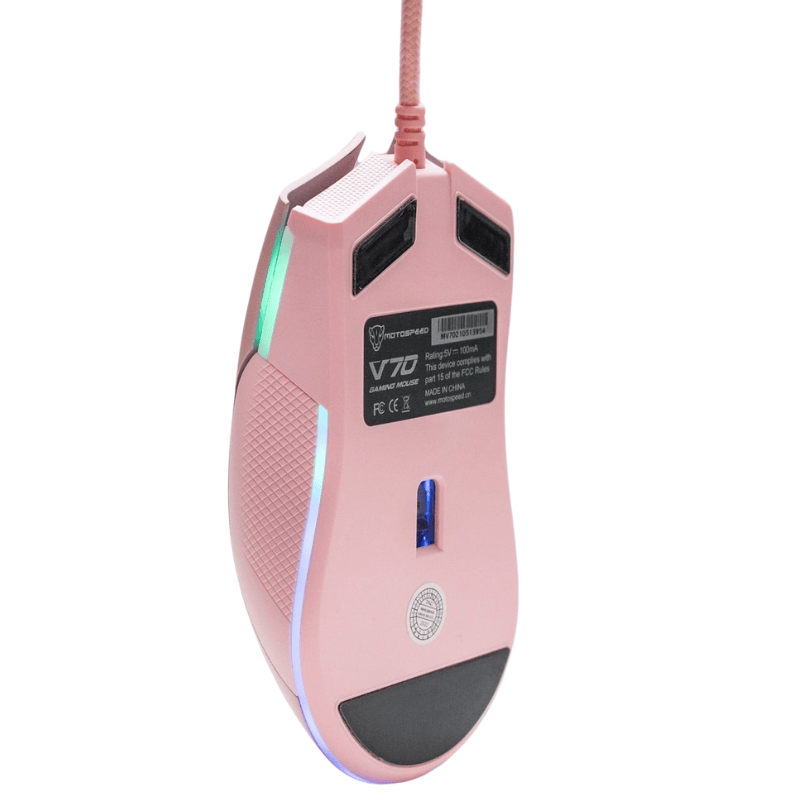 Chuột Gaming Motospeed V70 - RGB (Pink)