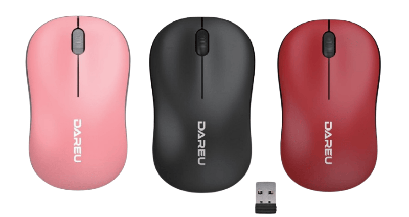 Chuột Máy Tính Không Dây Dareu Lm106G