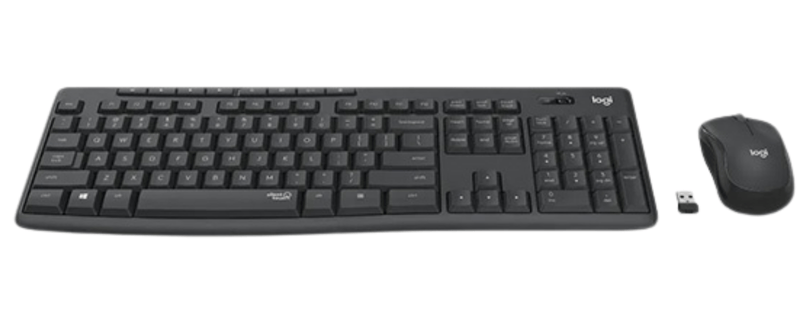Chuột phím không dây Logitech MK295 Silent