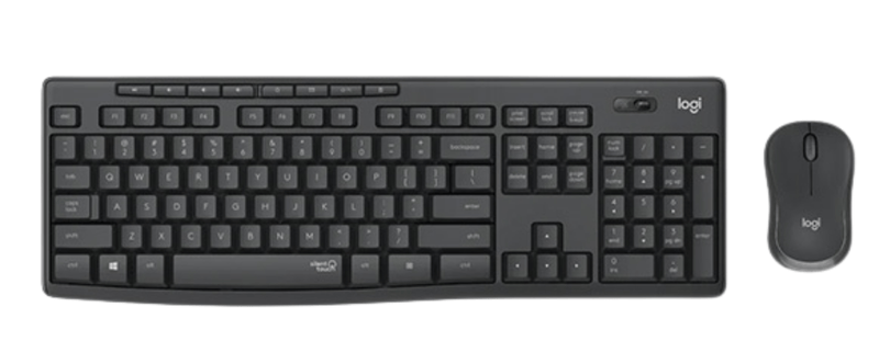 Chuột phím không dây Logitech MK295 Silent