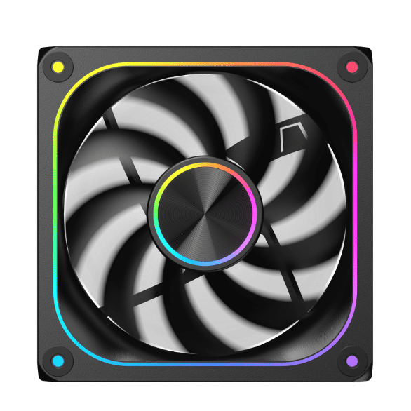 FAN XIGMATEK INFINITY PRO 8 REVERSE ARGB BLACK - XUÔI