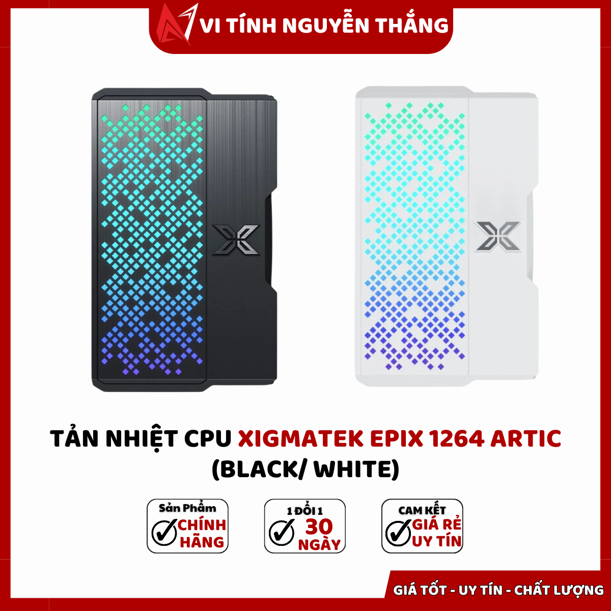 Tản nhiệt khí CPU Xigmatek EPIX 1264 RGB (EN41570) hiệu suất tản nhiệt cao