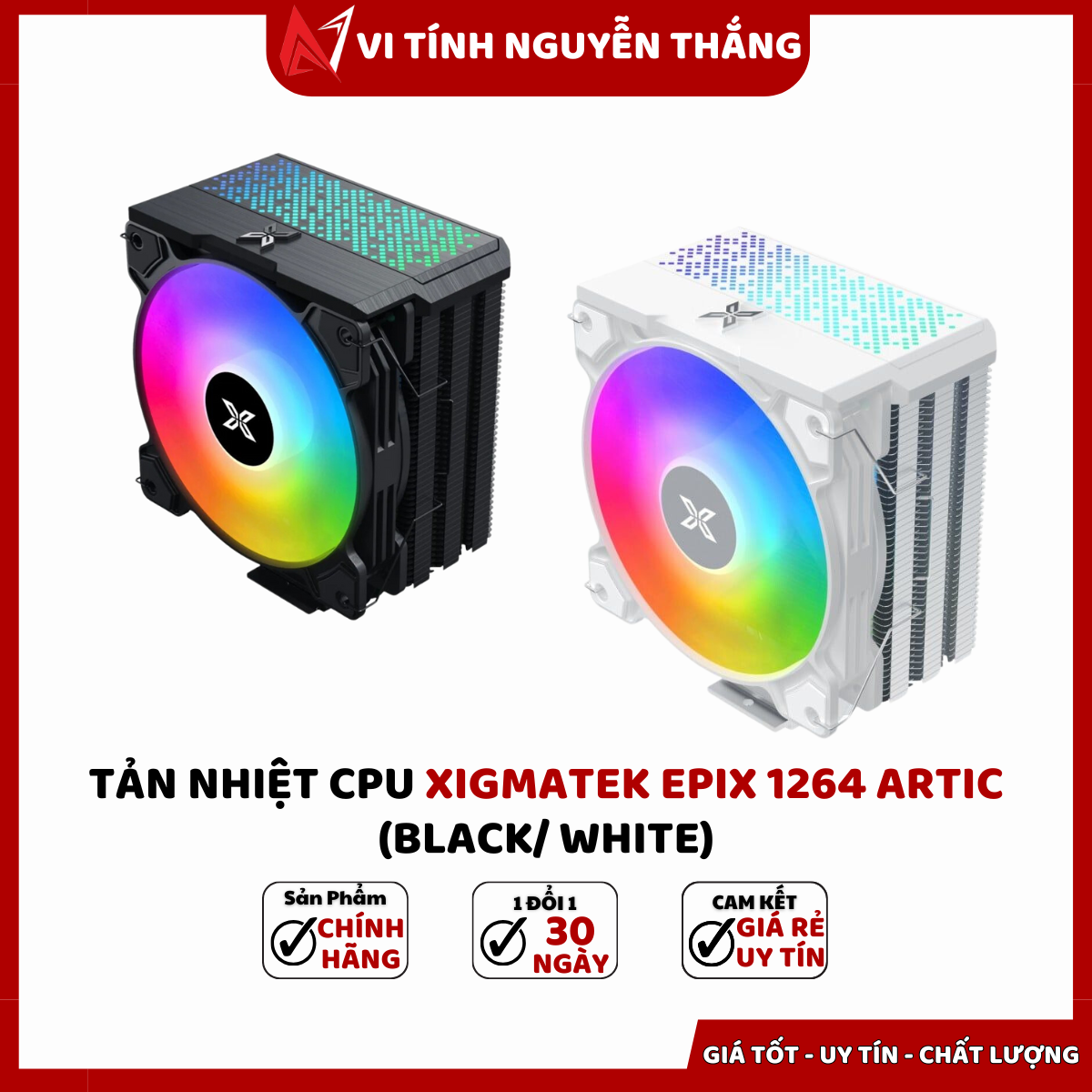 Tản nhiệt khí CPU Xigmatek EPIX 1264 RGB (EN41570)	